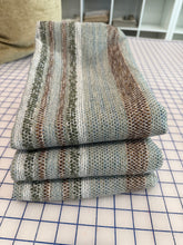 Load image into Gallery viewer, Teal Stripe Pillow Cover