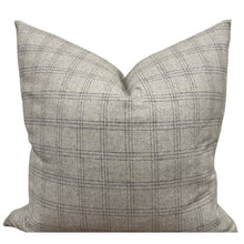Load image into Gallery viewer, Ash Plaid Pillow Cover