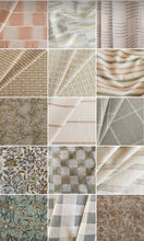 Load image into Gallery viewer, Tan Woven Stripe Pillow Cover