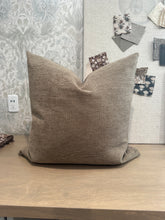 Load image into Gallery viewer, Brown textured Pillow Cover
