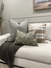 Load image into Gallery viewer, Brown Plaid Pillow Cover