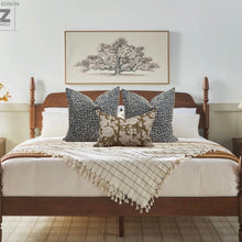 Load image into Gallery viewer, Navy textured Pillow Cover