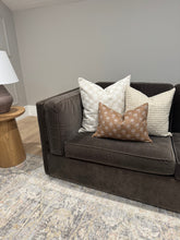 Load image into Gallery viewer, Tan Texture Stripe Pillow Cover