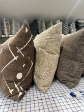 Load image into Gallery viewer, Brown Abstract Pillow Cover