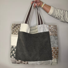 Load image into Gallery viewer, Quilted Tote Bag