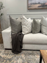 Load image into Gallery viewer, Olive Green Velvet Pillow Cover