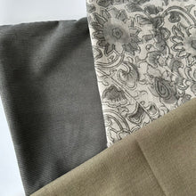 Load image into Gallery viewer, Green/Grey Corduroy Pillow Cover