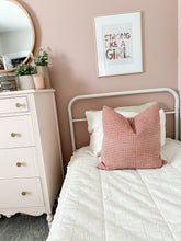 Load image into Gallery viewer, Pink Maddie Pillow Cover