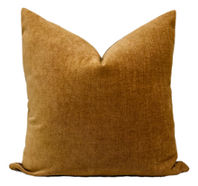 Load image into Gallery viewer, Burnt Rust Velvet Pillow Cover