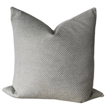 Load image into Gallery viewer, Grey Check Pillow Cover