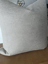 Load image into Gallery viewer, Grey Check Pillow Cover