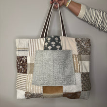 Load image into Gallery viewer, Quilted Tote Bag
