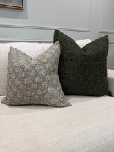 Load image into Gallery viewer, Moss Green Pillow Cover
