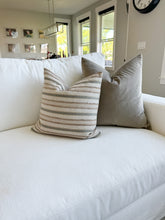 Load image into Gallery viewer, Tan Velvet Pillow Cover
