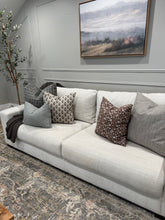 Load image into Gallery viewer, Brown Houndstooth Pillow Cover
