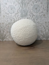 Load image into Gallery viewer, Boucle Ball pillow cover + insert

