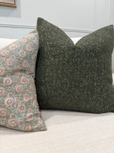 Load image into Gallery viewer, Moss Green Pillow Cover
