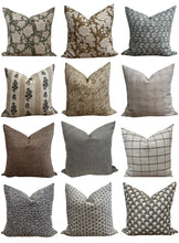 Load image into Gallery viewer, Chocolate textured Pillow Cover
