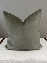 Load image into Gallery viewer, Olive Green Velvet Pillow Cover

