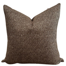 Load image into Gallery viewer, Chocolate textured Pillow Cover
