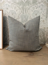 Load image into Gallery viewer, Blue Check Pillow Cover
