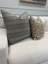 Load image into Gallery viewer, Blue Stripe Pillow Cover
