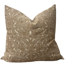 Load image into Gallery viewer, Mustard Abstract Pillow Cover
