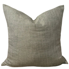 Load image into Gallery viewer, Green Herringbone Pillow Cover
