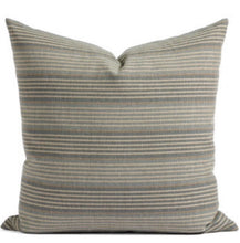 Load image into Gallery viewer, Blue Stripe Pillow Cover

