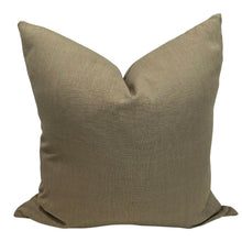 Load image into Gallery viewer, Olive linen Pillow Cover
