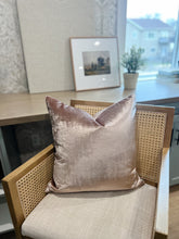 Load image into Gallery viewer, Pink Velvet Pillow Cover
