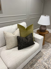 Load image into Gallery viewer, Retro Green Velvet Pillow Cover
