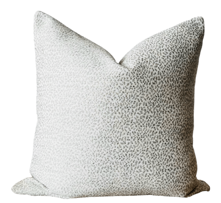 Sage speckles Pillow Cover