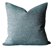 Load image into Gallery viewer, Teal Textured Pillow Cover

