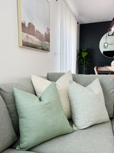 Load image into Gallery viewer, Sage speckles Pillow Cover
