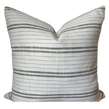 Load image into Gallery viewer, White Stripe Pillow Cover

