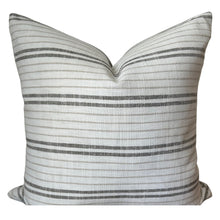 Load image into Gallery viewer, White Stripe Pillow Cover
