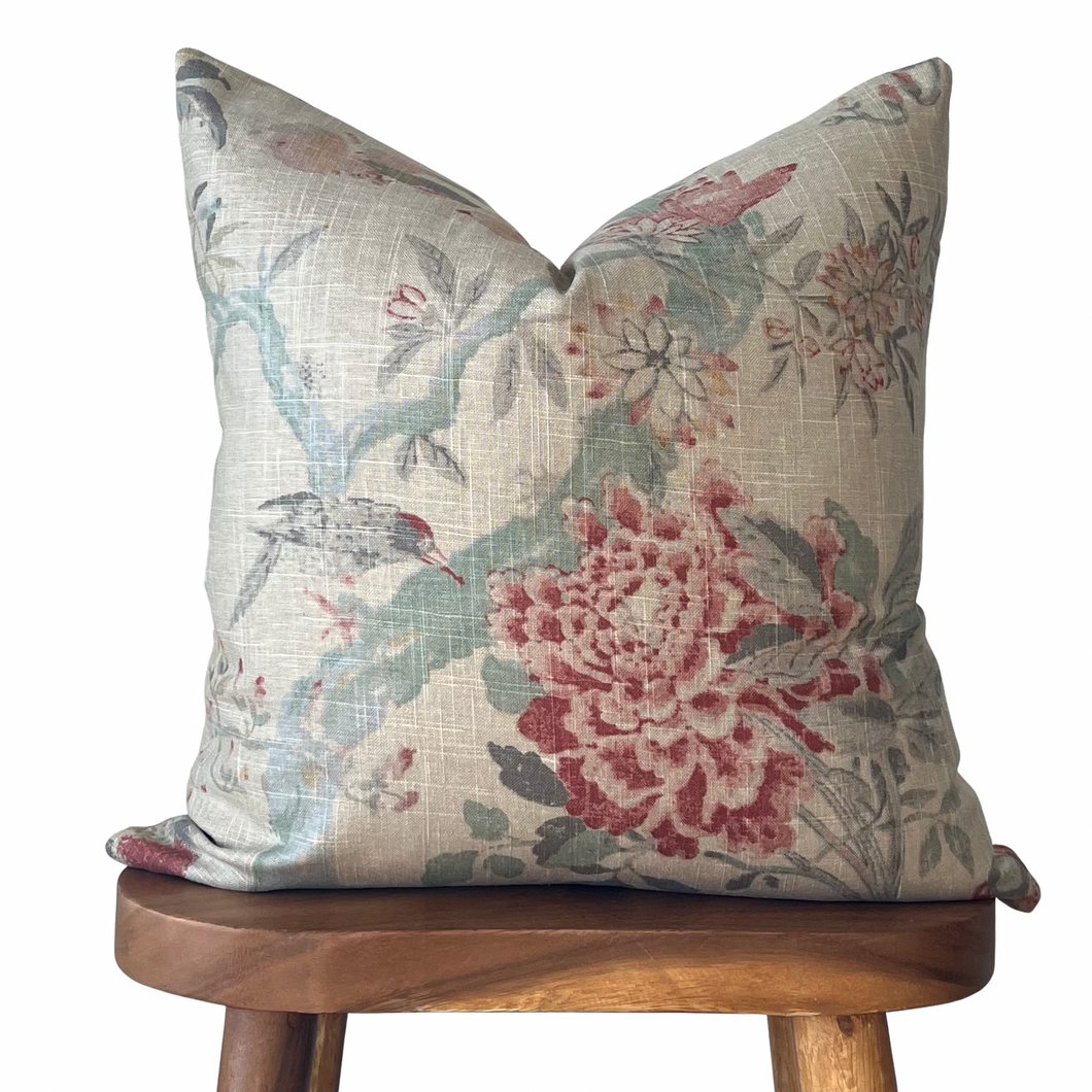 Not your Grandma's Floral Pillow Cover