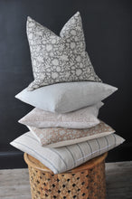Load image into Gallery viewer, June Grey Herringbone Pillow Cover
